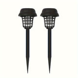 Zonne-energie Buiten Insecten Doder Lamp – Muggen & Vliegen Vang Duo