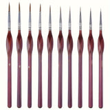 Precisie Detailkwast – Ideaal voor Nauwkeurig Schilderwerk en Gedetailleerd Kunstwerk