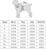 PupJoy - Reflecterende Hondenregenjas + Capuchon - Veilige Nachtwandeling