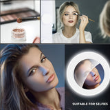 LED Selfie Ringlamp - Perfect voor Make-up en Fotografie