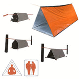 Survivor Emergency Tent - Waterdichte Noodopvang Tent voor 2 Personen
