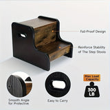 Rustieke Houten Stapelstoel - Voor Gemak en Veiligheid