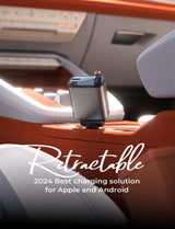 Uittrekbare Auto-Lader 69W USB C