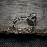 Natuurlijke Ruwe Steen Verjaardagsring – Selina