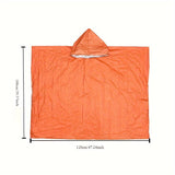 StormGuard Nood Poncho's - Waterdichte en Thermische Bescherming