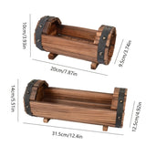 Vintage Houten Bloembak Set – Stoere Eyecatcher voor Binnen en Buiten