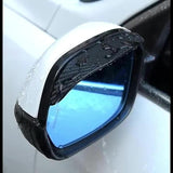 Universele PVC Spatlap voor Achteruitkijkspiegels – Water- en Sneeuwbestendig