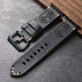 Handgemaakt Vintage Lederen Apple Watch Band