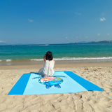 TropiComfort Oversized Strandmat – Ruim, Duurzaam en Zandbestendig