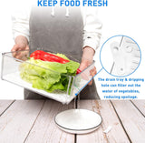 Stapelfähiges Kühlschrank-Organizer-Set mit 10 Behältern - FridgeMaster