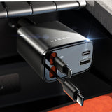 Uittrekbare Auto-Lader 69W USB C