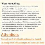 Lichtgevend Kinderhorloge - Kleurrijk LED Display en Sportief Design