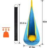 Schwebesitz-hangzak voor kinderen vanaf 6 jaar – Geschikt voor binnen en buiten