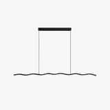 LED-Pendelleuchte met modern golvende lijnontwerp – WaveGlow