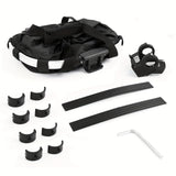 Opvouwbare Fietsmand – Hoge Capaciteit en Stevige Draagcapaciteit voor Fietsen en Dieren