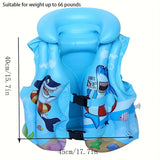 Kinder Zwemvest met Haaienprint – Comfortabel & Veilig voor Zwemplezier in het Water