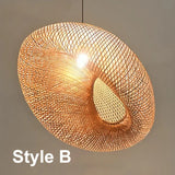 Trendy Rieten Hanglamp - NaturGlow