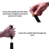 Luchtdruk Wijnopener – CorkEase