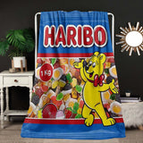 Haribo Snoepjes Deken – Zacht en Kleurrijk voor Kinderen