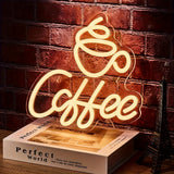 LED-Neonschild in Koffiestijl – Jules