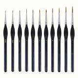 Precisie Detailkwast – Ideaal voor Nauwkeurig Schilderwerk en Gedetailleerd Kunstwerk