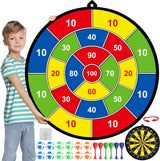 Groot dubbelzijdig dartbord voor kinderen – Spelen, Leren en Ontspannen