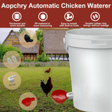 Set van 10 Kip Drinkbakjes – Praktisch en Efficiënt