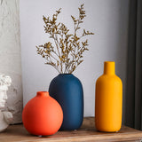 Vuurvlam Vaas - Speelse Geometrie voor Jouw Interieur