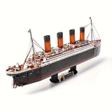 Titanic 3D Metalen Model Kit – Gedetailleerd DIY Model voor Creatieve Knutselaars