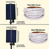 SolarGlow LED Lichtslang – Voor creatieve buitenverlichting