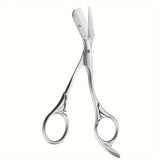 Precisie Wenkbrauwschaar met Kam – Hygiënisch en Effectief