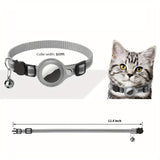 Reflecterende Kattenhalsband – Veiligheidsbuckle en Bel voor Extra Zichtbaarheid