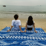 TropiComfort Oversized Strandmat – Ruim, Duurzaam en Zandbestendig