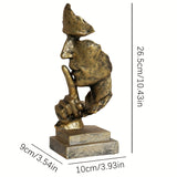 StilteSymfonie Sculptuur - Voor een Tijdloze en Diepgaande Interieuruitstraling