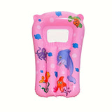 Opblaasbaar Zwem Board – Één Maat Voor Allen met Leuk Zeewezens Ontwerp