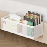 Verstelbare Metalen Opbergmand met Haken - Handige Oplossing voor Organisatie