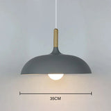 Plafondlamp in Scandinavisch Eiken - ScandiLuxe