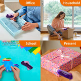 QuickSeal Tape Dispenser – Supersnel Plakken met Eén Hand