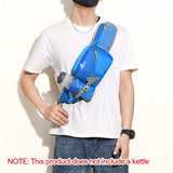 Veelzijdige Hardloop Heuptas met Waterfleshouder – Duurzaam Nylon met Ritssluitingen voor Wandelen en Marathons