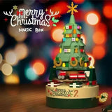 CAROLTREE – DIY Muziekdoos met Kerstboom-ontwerp en Melodie "We Wish You a Merry Christmas"