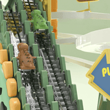 Springtrampoline met dinosaurusthema – voor actief speelplezier