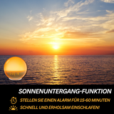 Natuurlijke Radiowekkers met Wake-up Light - GlowRise