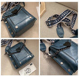 Retro Bag | Stijlvolle vierkante compacte schoudertas