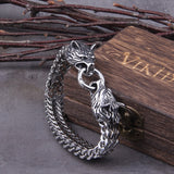 Viking Wolf Charm Armband – Ragnar