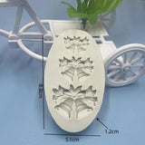 FESTILEAF – Kerstvormen voor bladeren & klokken ter decoratie van taarten, koekjes & cupcakes