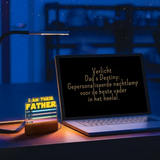 DadShine | Geef je vader een cadeau dat net zo schittert als jullie band