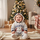 MERRYMINI – Schattige lente-kerstkleding voor baby's (Unisex)