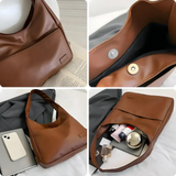 Vegan Leren Schoudertas voor Dames - Noor