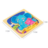 Houten Dierenpuzzels voor Kinderen - Educatief en Leuk