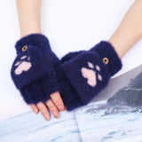 Purrfect Mitts | Elevate your winter look with plush sophistication!